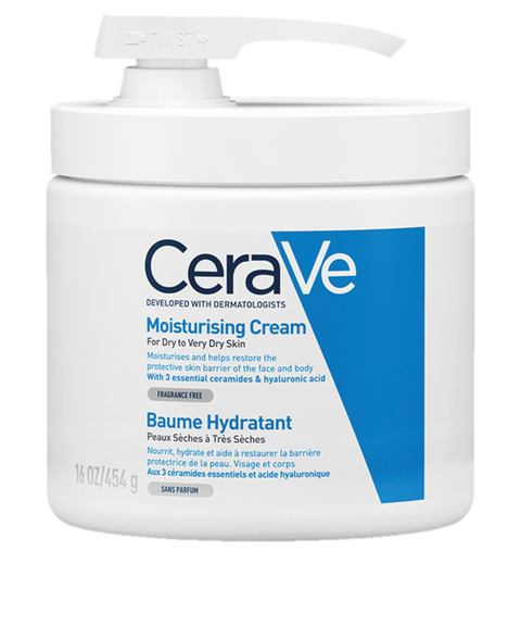 CeraVe Moisturising Cream with pump 454g, 840890