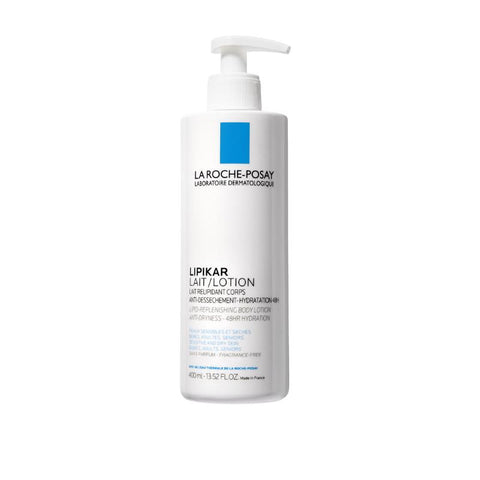 La Roche-Posay Lait bodylotion til tørr hud uten parfyme 400 ml, 850406