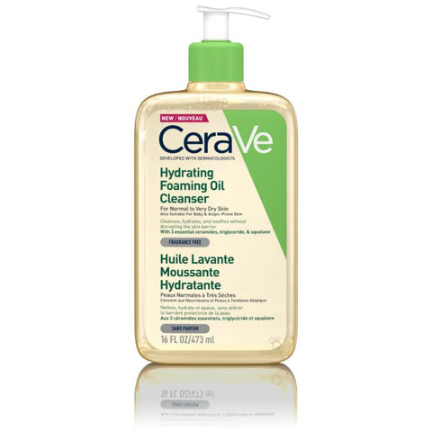 CeraVe Hydrating Foaming Oil Cleanser 473 ml, 880642