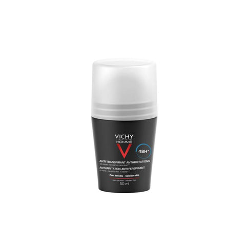 Vichy Homme 48h antiperspirant roll-on deodorant uten parfyme 50ml,902860