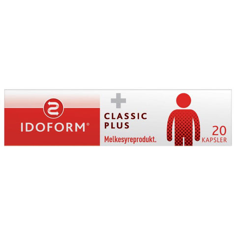 IDOFORM Classic Plus melkesyrebakterier kapsler 20 stk, 903787