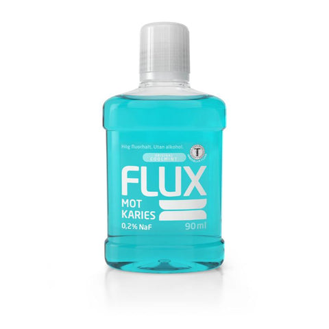 Flux Coolmint 0,2% fluorskyll reisestørrelse 90 ml, 903856
