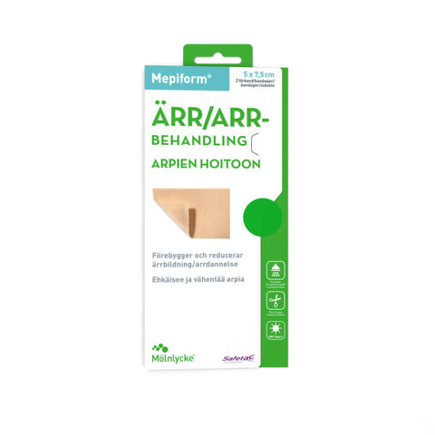 Mepiform arrbandasje 5x7,5 cm 2 stk, 937426