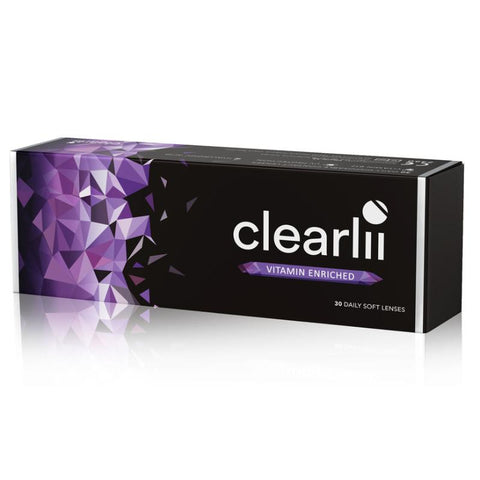 Clearlii Vitamin endagslinser 30 pk , Forskjellige Type