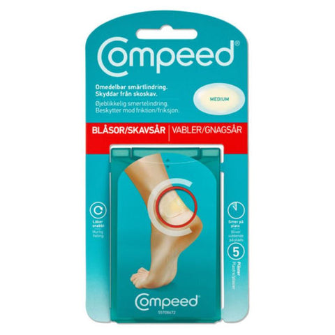 Compeed gnagsårplaster medium 5 stk, 819334