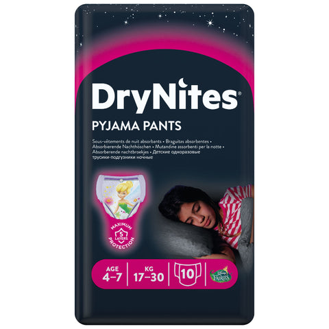 DryNites bleie jente 4-7 år 10 stk, 898905