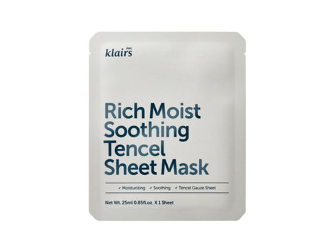 Klairs Rich Moist Soothing Tencel Sheet Mask 1 stk,831071