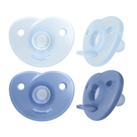 Philips Avent Soothie Heart blue 0-6m 2 stk, 950289