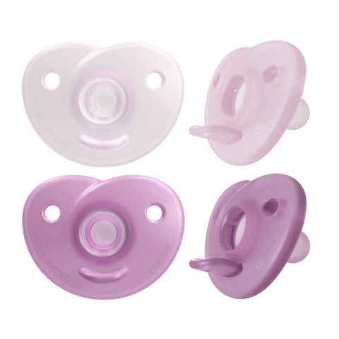 Philips Avent Soothie heart pink 0-6m 2 stk, 870512