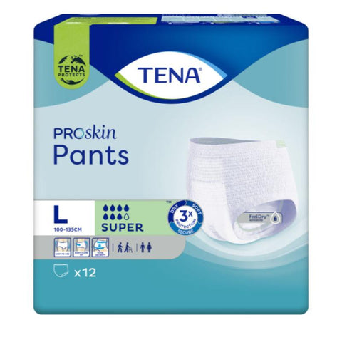 TENA Pants Super buksebleie 12 stk