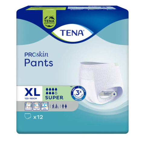 TENA Pants Super buksebleie 12 stk
