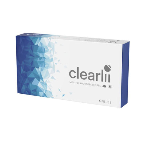 Clearlii Hydrogel månedslinser 6 stk , forskjellige typer