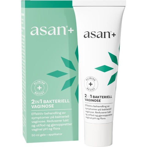 Asan+ 2in1 bakteriell vaginose 50 ml, 873363