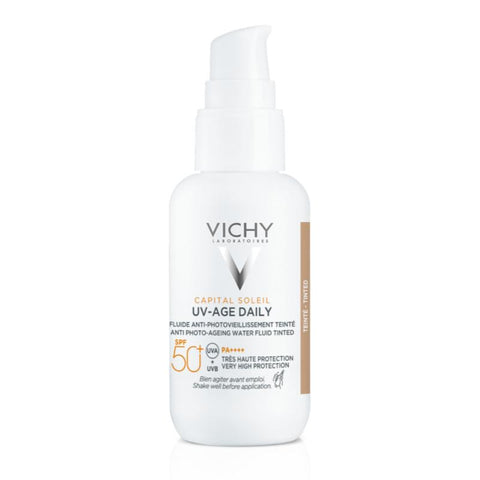 Vichy Capital Soleil UV Age farget SPF50+ 40 ml,877379