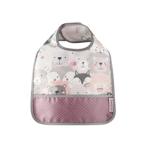 Bambino Easy Wipe smekke grey/pink, 988658