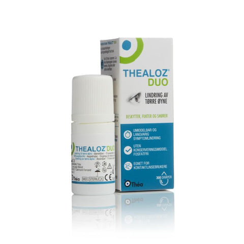 Thealoz Duo konserveringsfrie øyedråper 10ml,831345