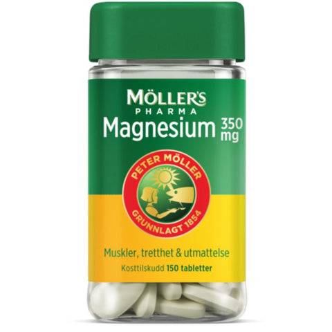 Möller's Pharma Magnesium 350mg 150 tabletter, 883347